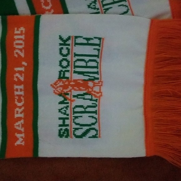 2015 Shamrock Scramble Golf Tournament Scarf - Picture 2 of 3